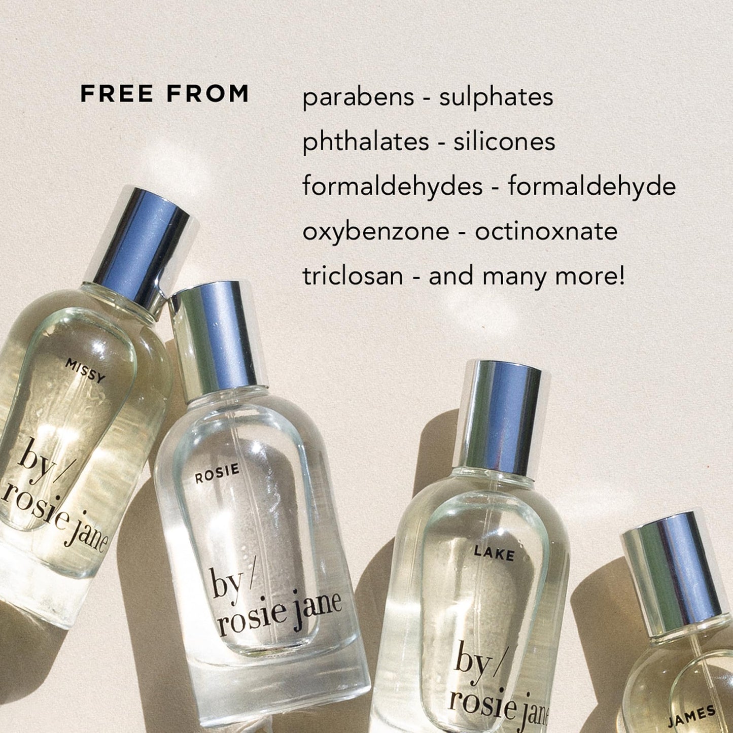 By Rosie Jane Perfume Oil (Leila Lou) - Travel Size Roll On Perfume with Notes of Juicy Pear, Sweet Jasmine & Tangerine Skin - Paraben, Sulfate Beauty & Personal Care By Rosie Jane