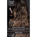 Kristin Ess Hair Gloss in Smokey Topaz Medium Neutral Blonde - 4 Wk Semi Permanent Hair Dye Glaze - Color Depositing Conditioner & Toner for Vibrant