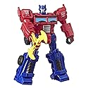 Transformers Toys Cyberverse Action Attackers Scout Class Optimus Prime Action Figure - Repeatable Energon Axe Attack Move - for Kids Ages 6 & Up…