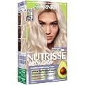 Garnier Nutrisse Ultra Color Hair Color, Permanent Hair Dye for Up to 8 Weeks of Bold, Vibrant, Fade-Resistant Results, Vegan & Cruelty-Free, PL2
