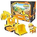 Rubble & Crew, Rubble’s Bulldozer Toy Truck with Movable Parts and a Collectible Action Figure, Kids Toys for Ages 3 and Up