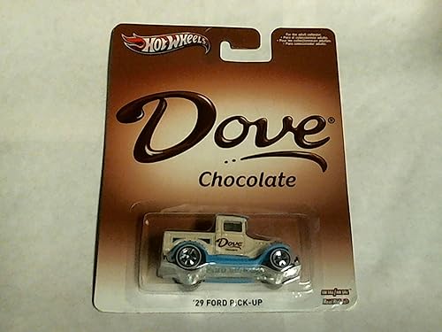 Hot Wheels 2014 Dove Chocolate '29 Ford Pick-Up X8357 Pop Culture Mattel Real/R