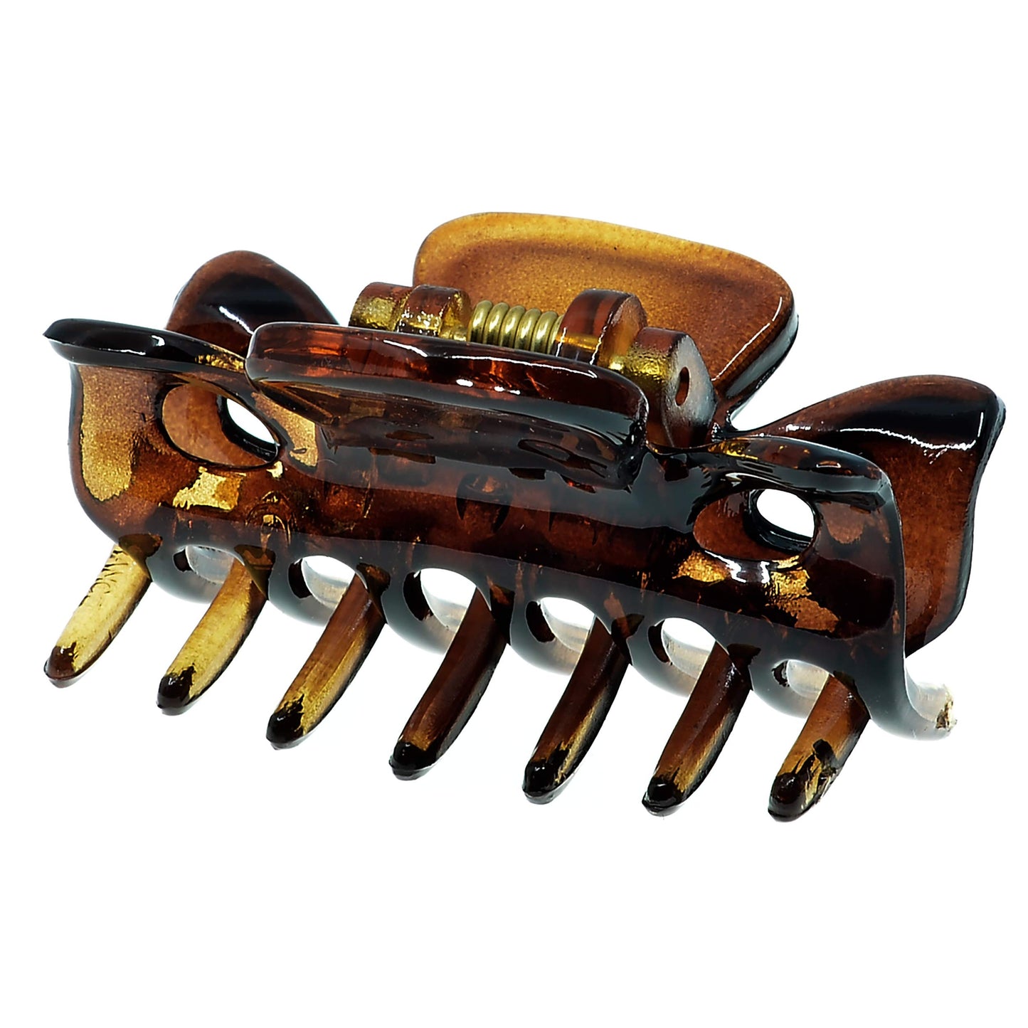 Camila Paris CP22/2 French Hair Clip for Women, 1.5 inch Set of 2 Tortoise Girls Hair Claw Clips Jaw Fashion Durable Styling Hair Accessories