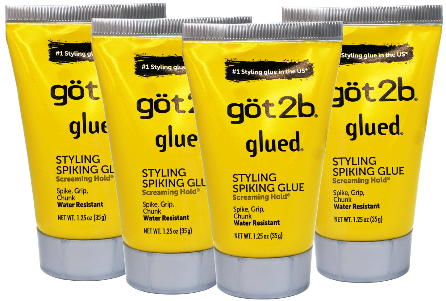 Schwarzkopf got2b Glued Styling Spiking Glue 1.25 oz (Pack of 4)