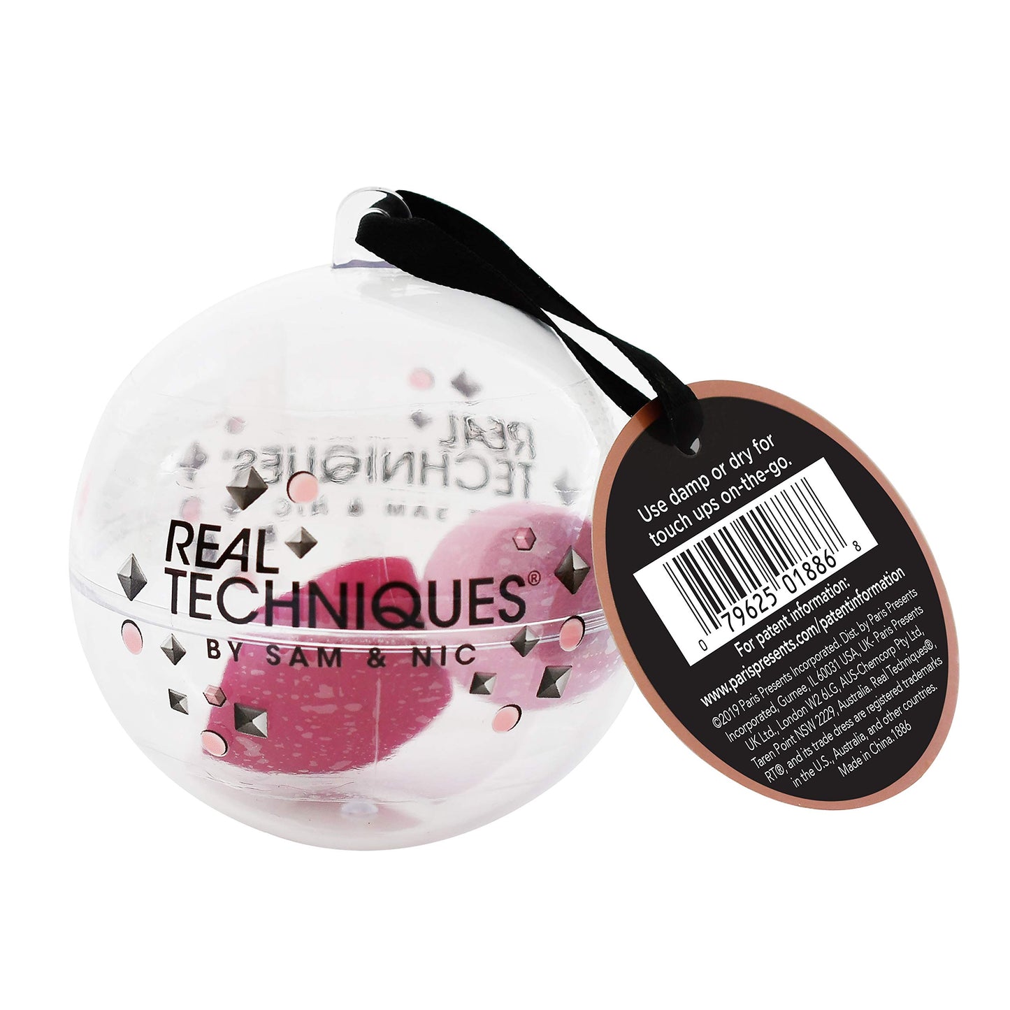 Real Techniques Mini Miracle Complexion Sponge Makeup Blender, Beauty Sponges, 2 Count