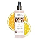 Advanced Clinicals Vitamin C Glow Facial Mist Toner for Face W/Rosewater, Ferulic Acid, & Peptides. Vitamin C Antioxidant Moisturizer Face Mist