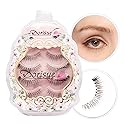 Dorisue Brown False Eyelashes for Light Hair - Natural Looking Lashes Perfect for Blonde and Fair Skin, Graduated Volume 5-10mm, 4 Pairs (E7)