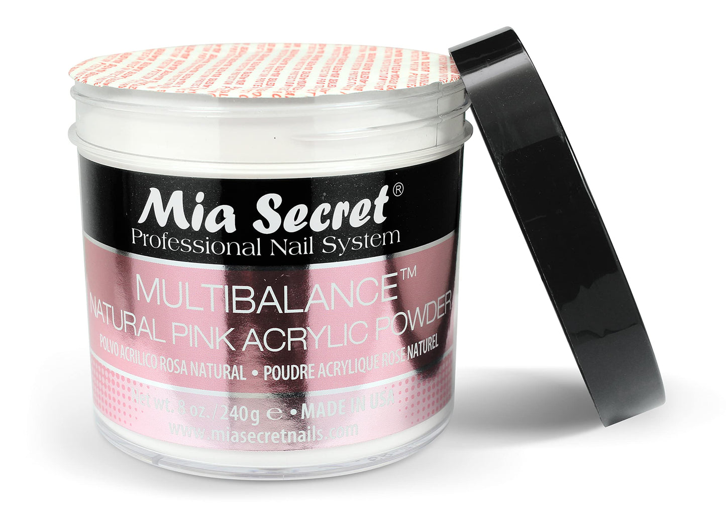 Mia Secret Multibalance Natural Pink Acrylic Nail Powder 8oz