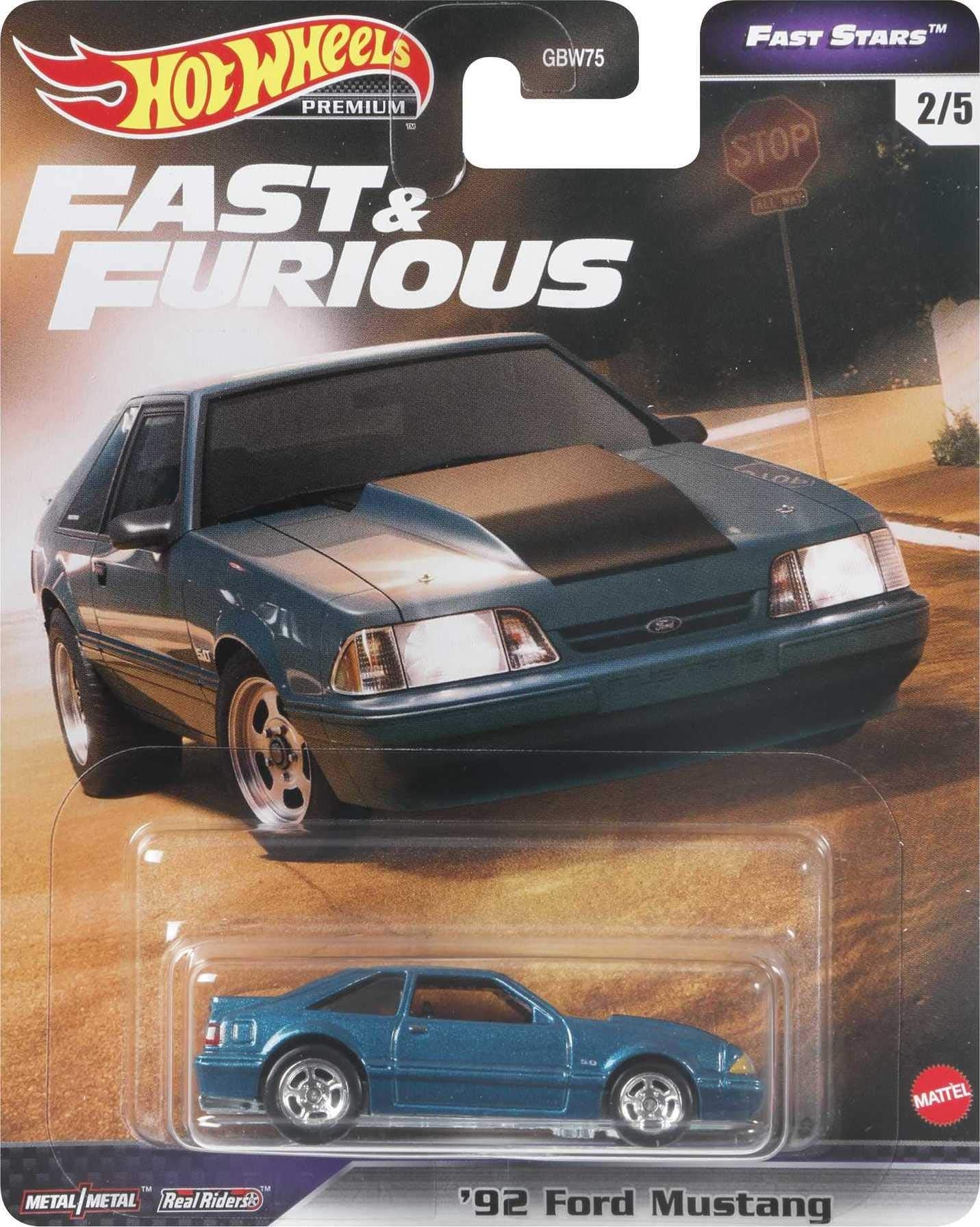Hot Wheels Fast & Furious '92 Ford Mustang