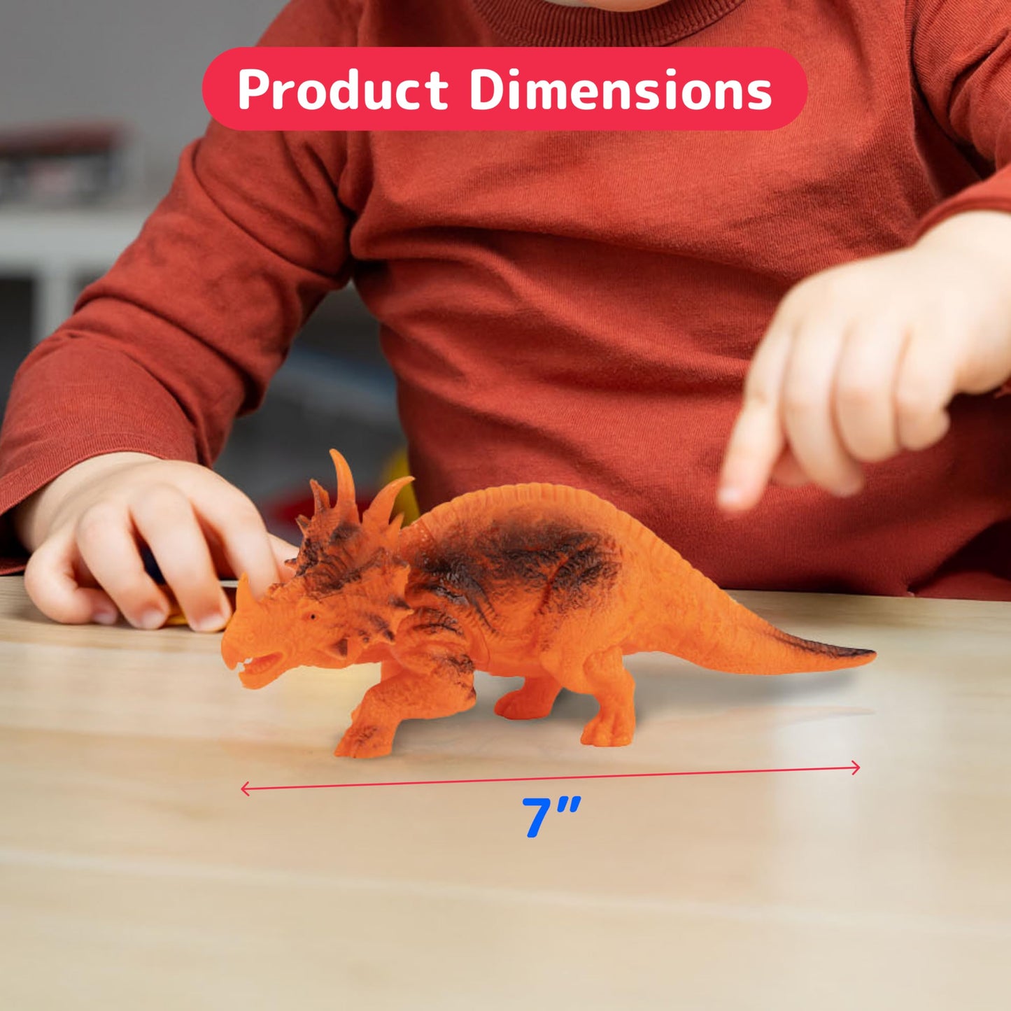 PREXTEX Dinosaur Toys for Kids 3-5 - 12 Dinosaur Figurines and Dino Book for Kids with Sound - Realistic Toy Dinosaurs Figures - Dino Toys with Sound…