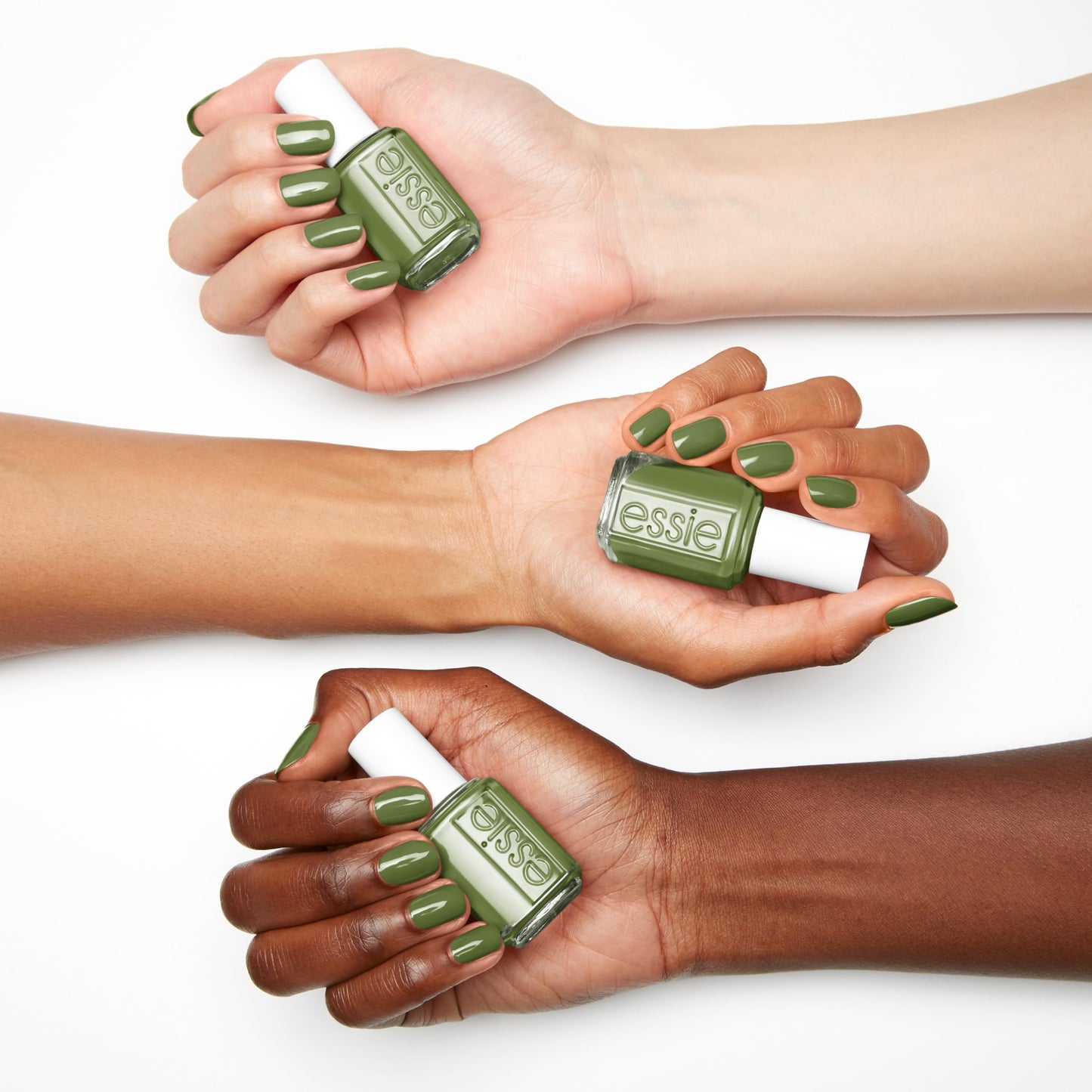 essie Nail Polish, Salon-Quality Green Nail Polish, Vegan, Fall 2024, Patch It Up, 0.46 fl oz Beauty & Personal Care essie