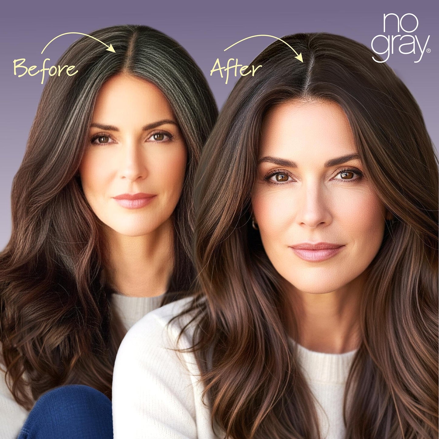 No Gray Quick Fix, 3N Dark Brown, Instantly Hide Gray, Silver & White Hair, Easy to Use Applicator, Compact & Travel Friendly, Vegan & Cruelty Free