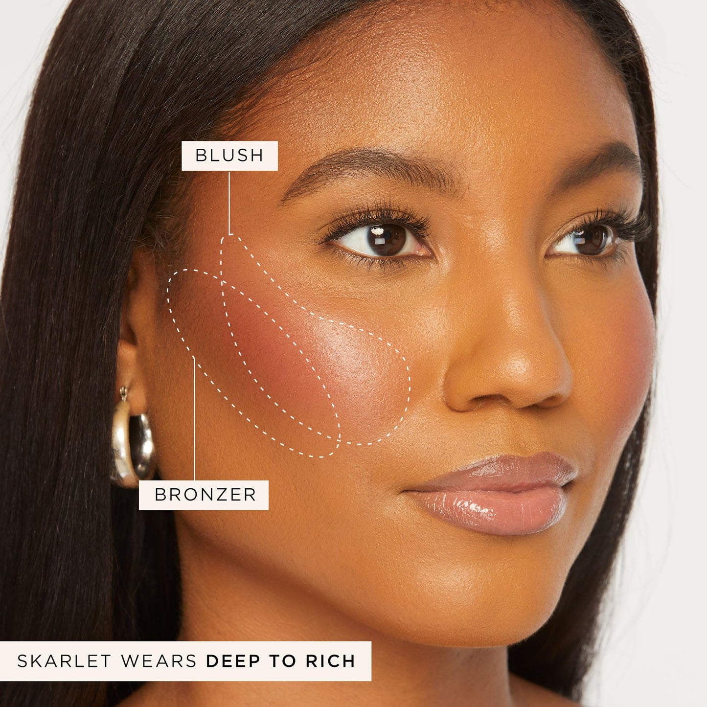 tarte park ave princess cream cheek duo - Blush & Bronzer Duo with Buildable Waterproof Cheek Tint Infused with Coconut, Vitamin E & Guava Seed, Vegan