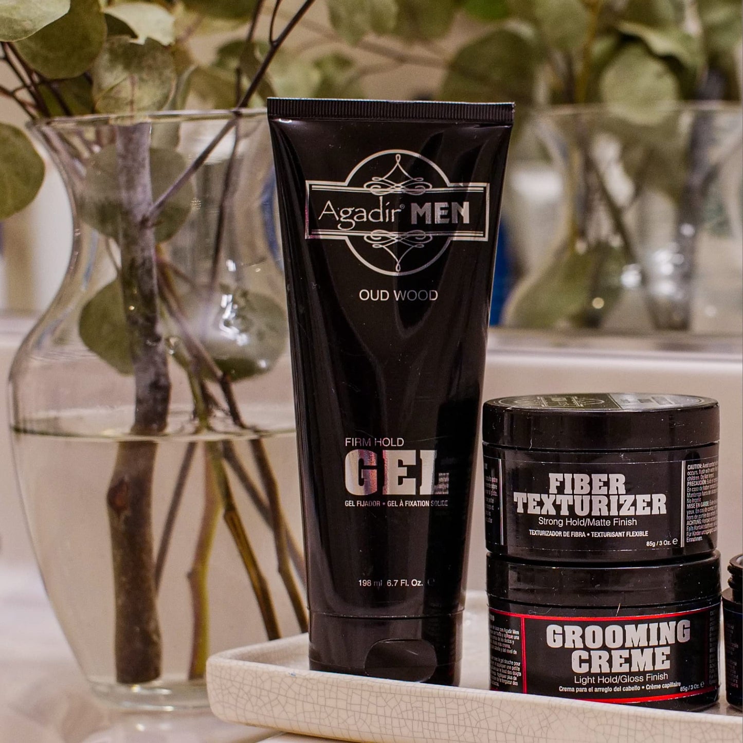AGADIR Men Firm Hold Gel, 6.7 Fl Oz