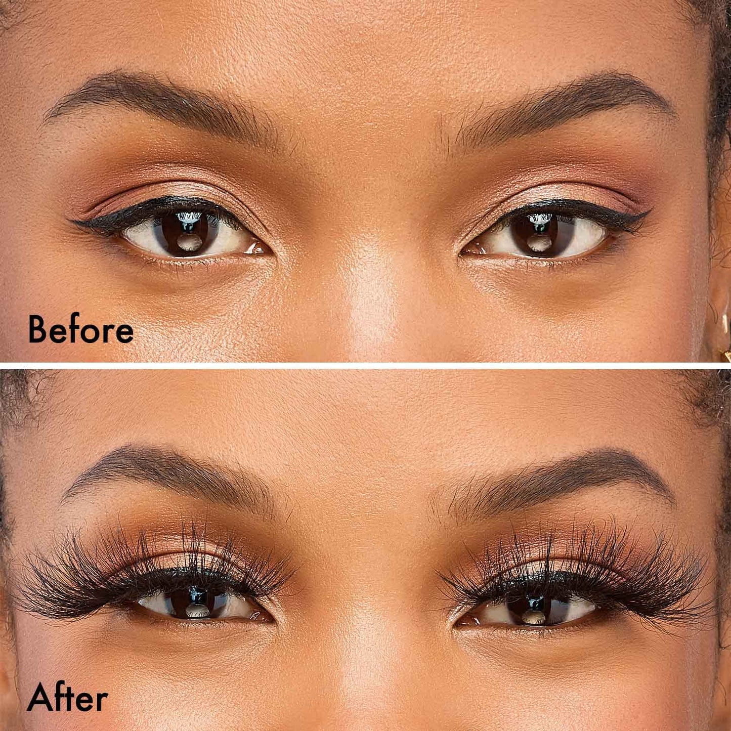 i-ENVY False Lashes Luxury Mink Collection Eyelashes 100% Real Mink Glamorous Eye Look Lashes Maximum Fluffiness 3D Multi-Curl Angle