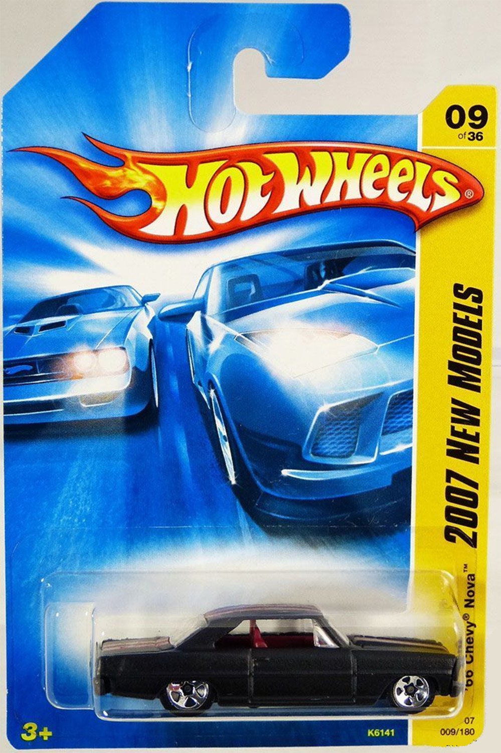 Hot Wheels '66 Chevy Nova 2007 New Models Series 1:64 Scale