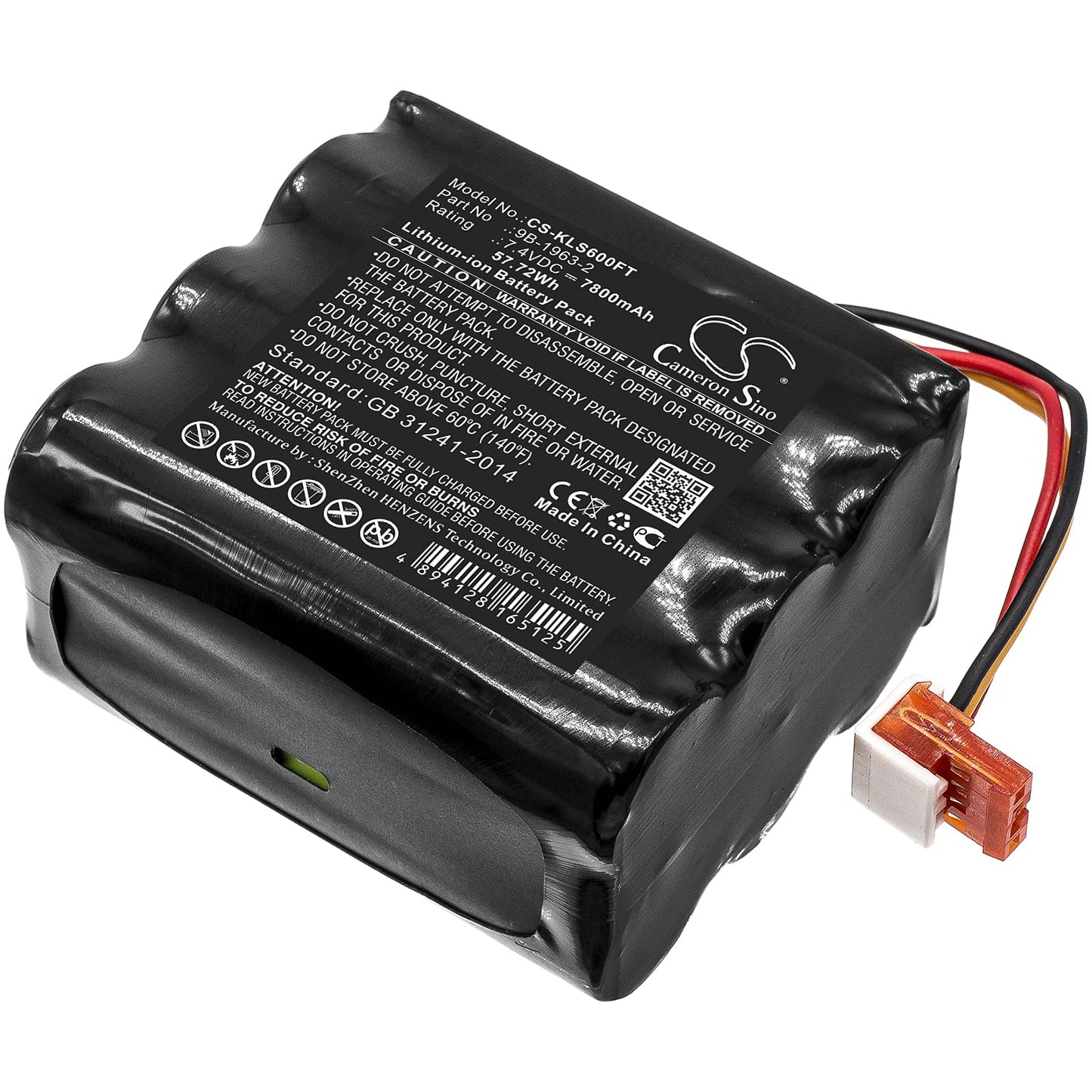 Cameron Sino Replacement for Ko'ehler Ligh'thawk 600 Lu'mens Lig'hthawk G'en II LED Battery 7800mAh/7.4V Beauty and Personal Care Cameron Sino