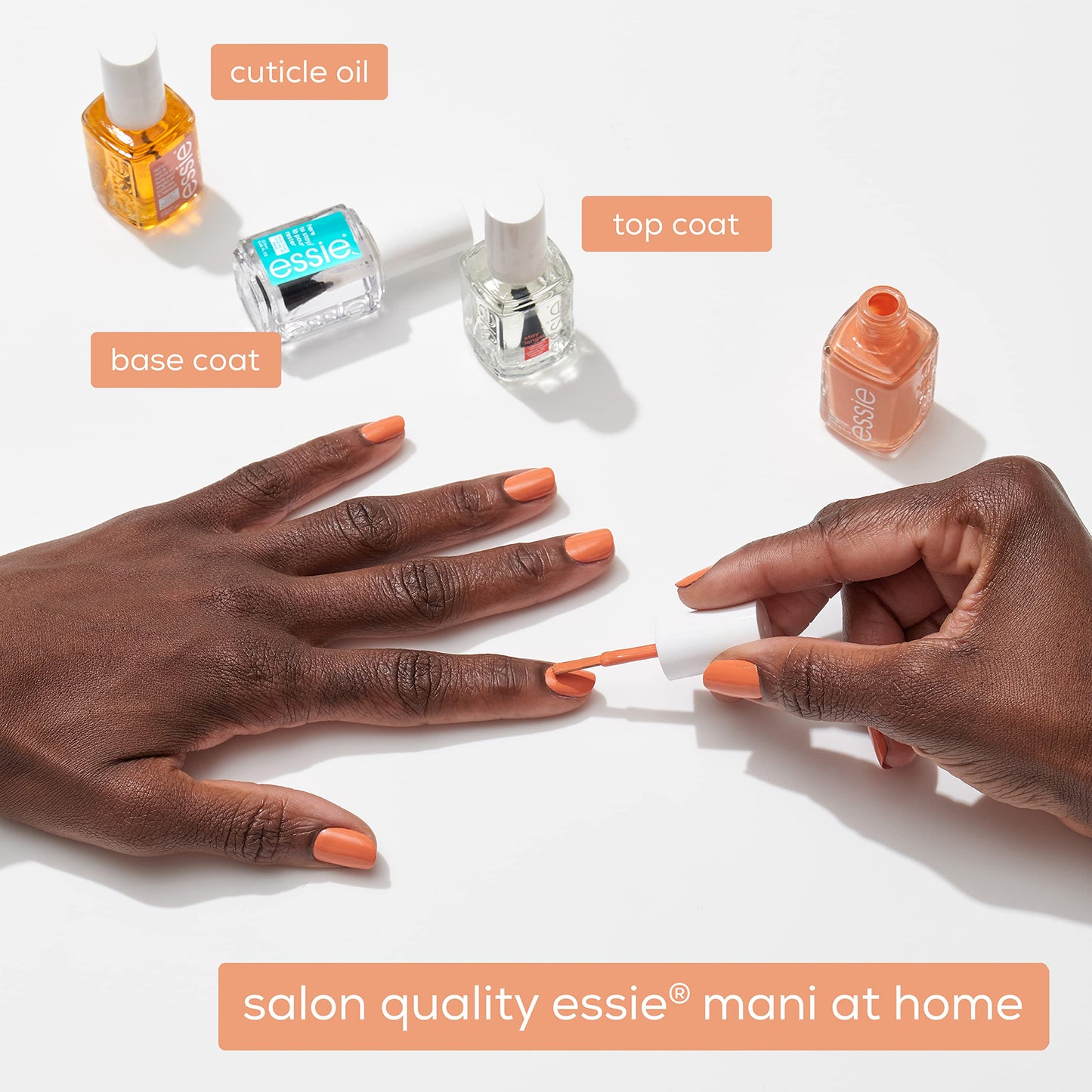essie Nail Polish Limited Edition Winter 2021 Collection, Bright Coral, Don't Kid Yourself, 0.46 Ounce Beauty & Personal Care essie