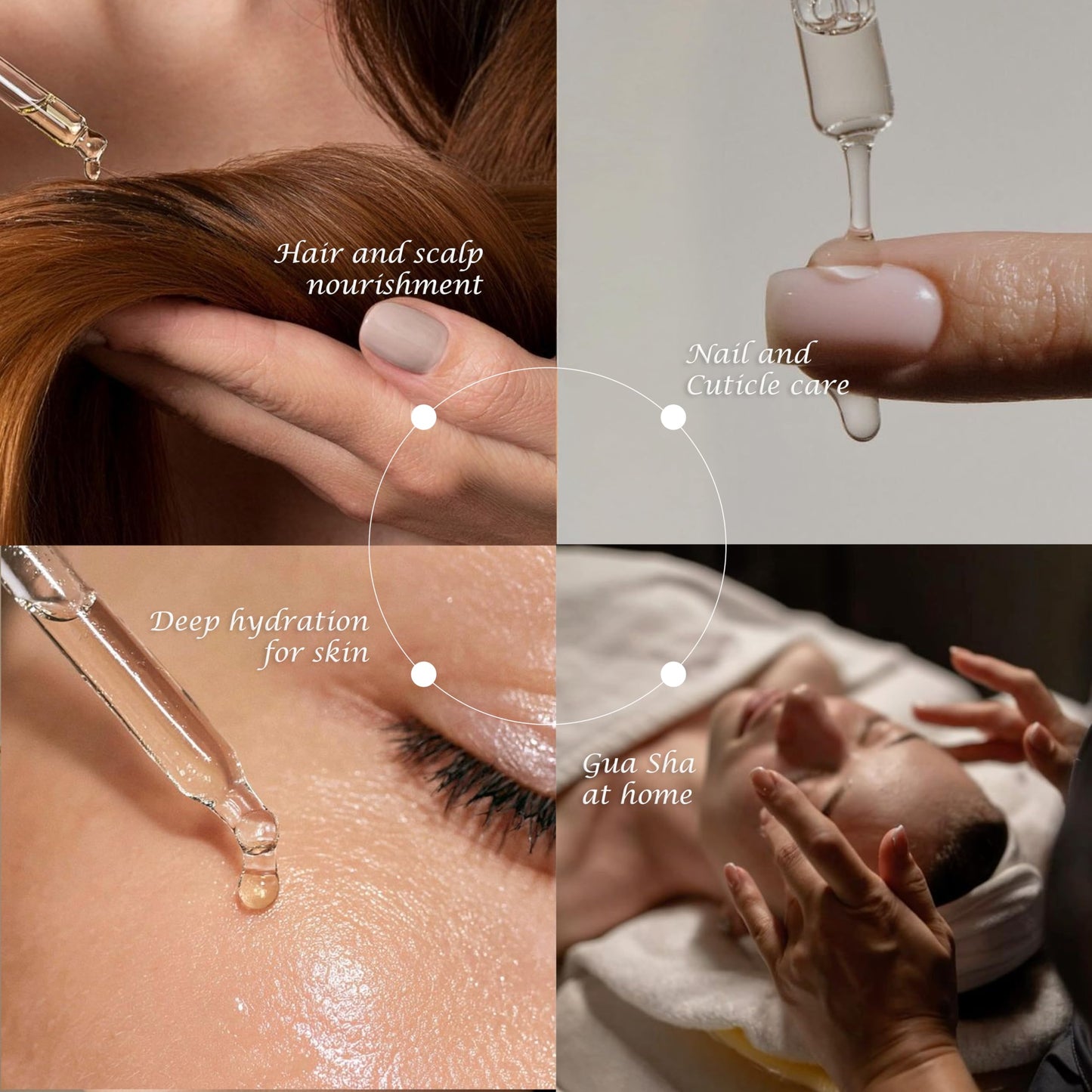 Katz Beauty Miracle Beauty Oil - Hydrating Face Oil with Jojoba, Argan & Marula Oil for Anti-Aging Glow, Non-Comedogenic