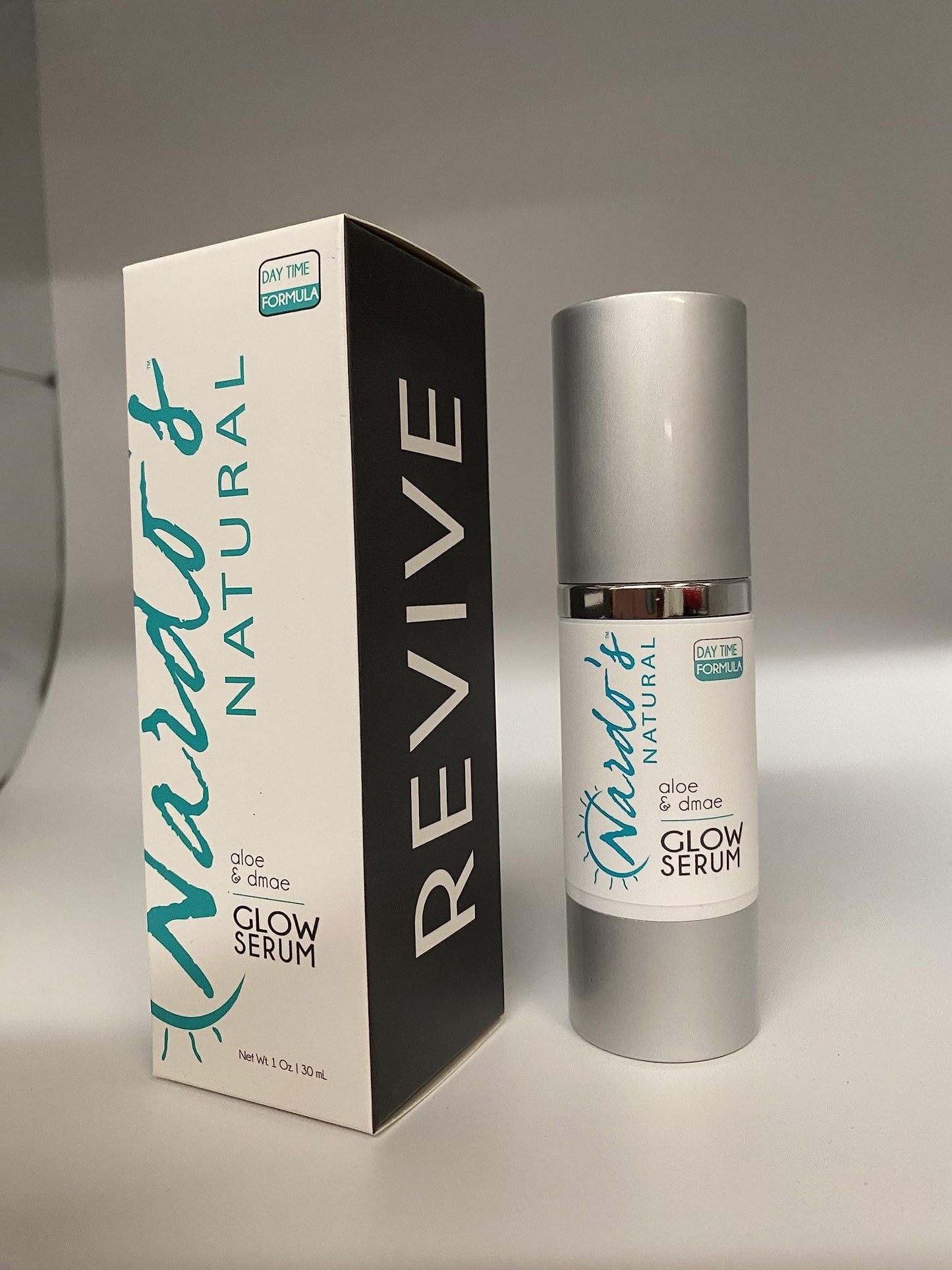 Nardo's Natural Facial Glow Serum for Face - Vitamin E Oil, Skin Brightening, Anti-Aging, Wrinkles, Vegan Hydrating Face Serum for Women (1oz, Pack