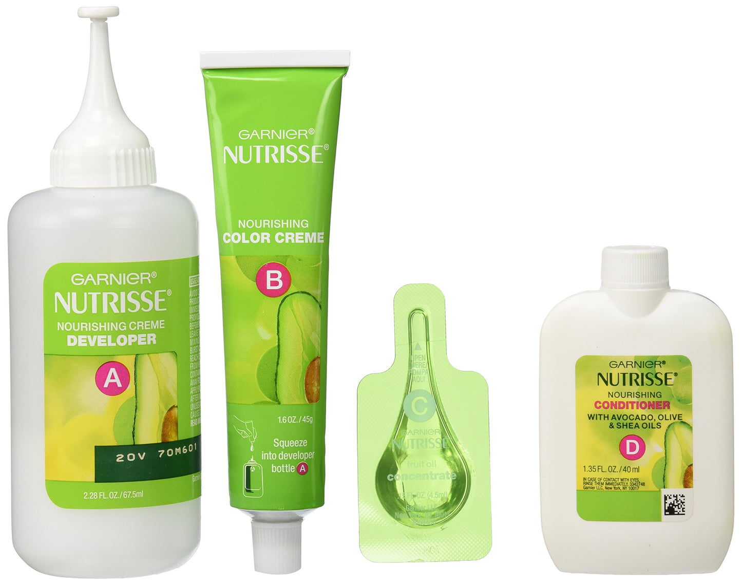 Garnier Nutrisse Nourishing Hair Color Creme, 415 Soft Mahogany Dark Brown (Raspberry Truffle) (Packaging May Vary)