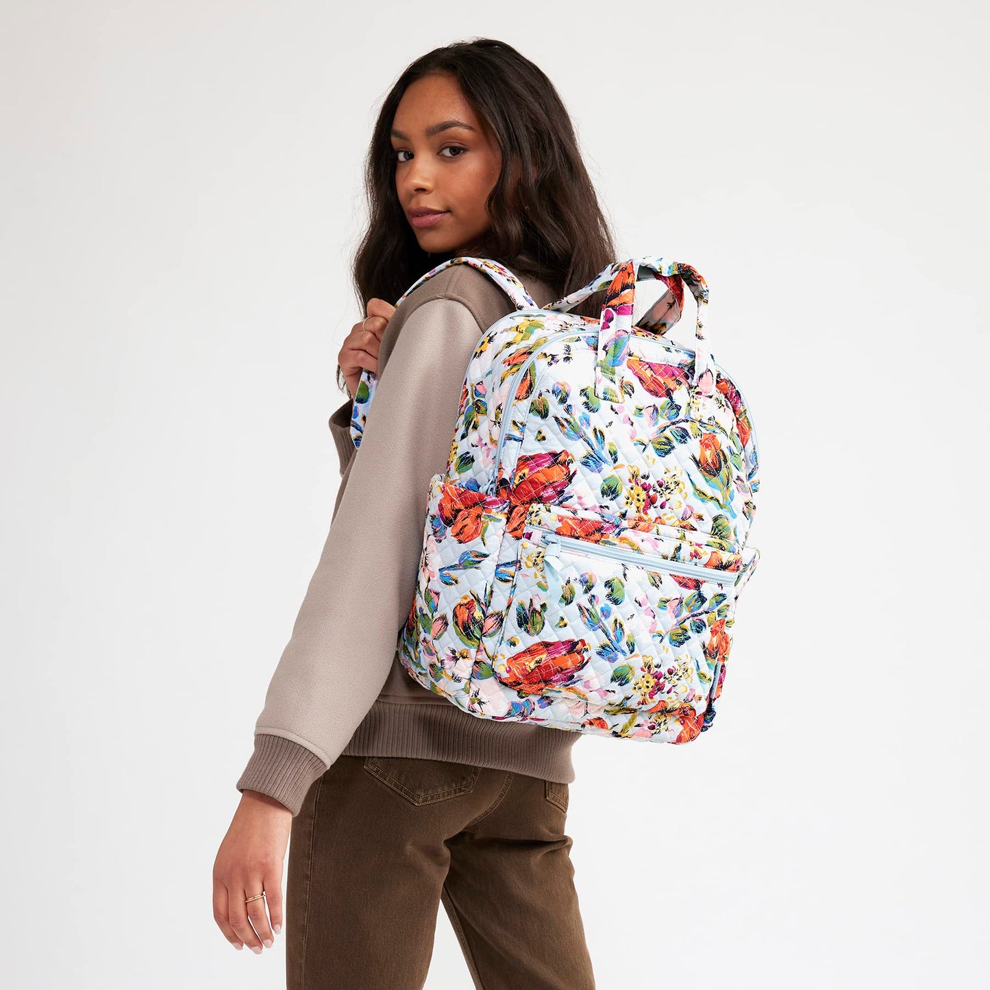 Cotton Campus Totepack Backpack, Provence Paisley