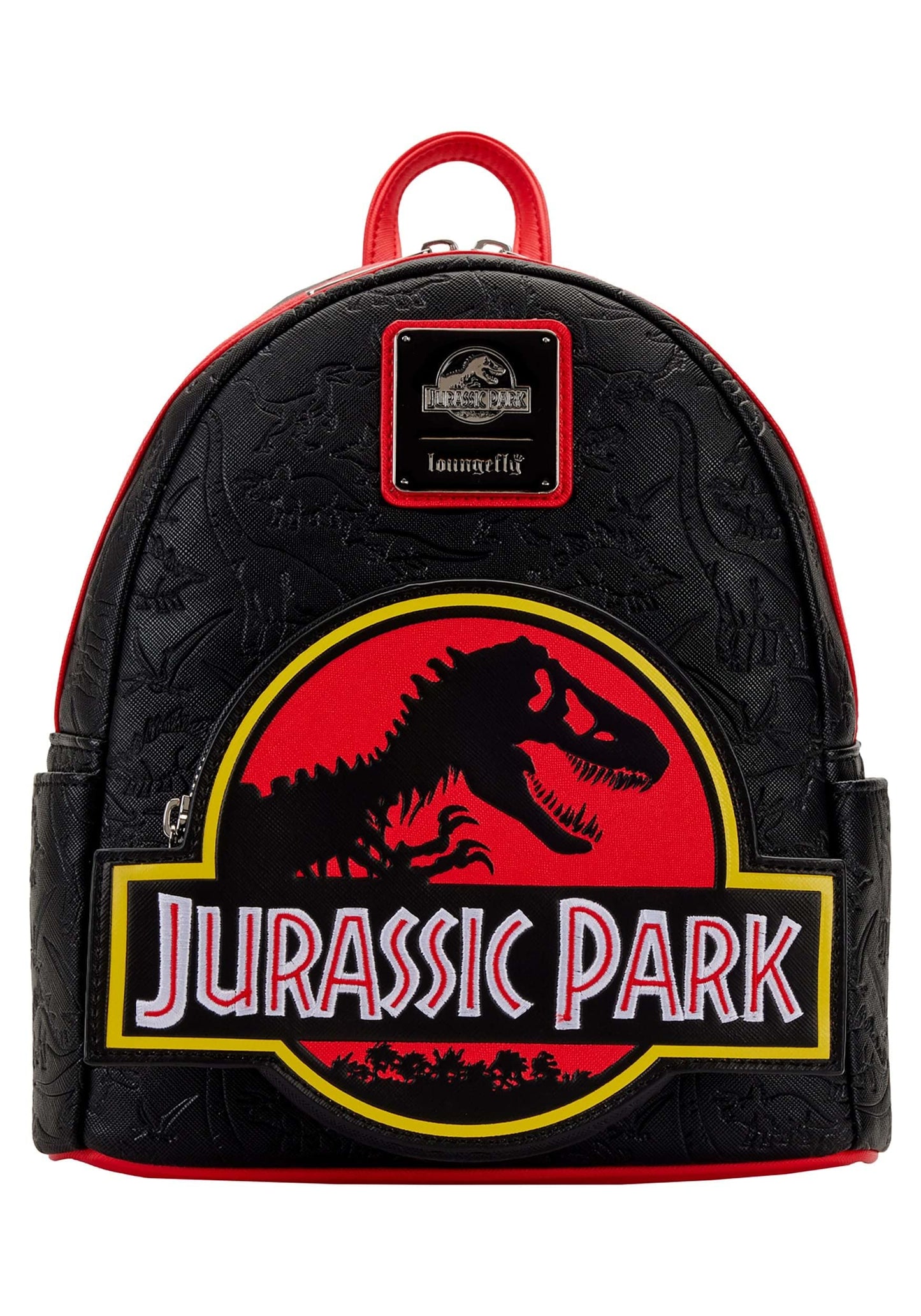 Loungefly Jurassic Park Logo Womens Double Strap Backpack