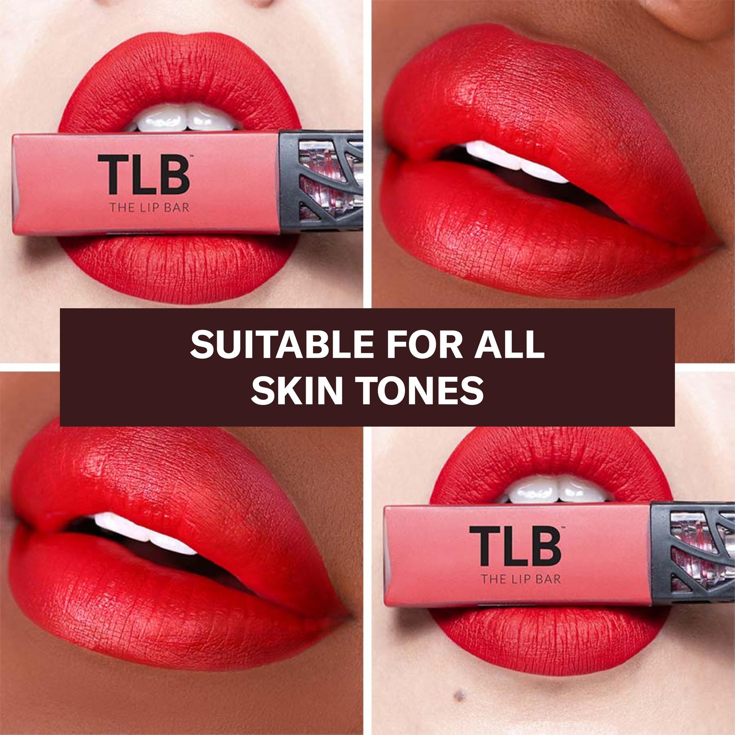 The Lip Bar - Nonstop Liquid Matte Lipstick, Hot Mama (Deep Rich Brown) - High Pigment - One Swipe - Long Lasting - Jojoba Oil & Vitamin E - Vegan &