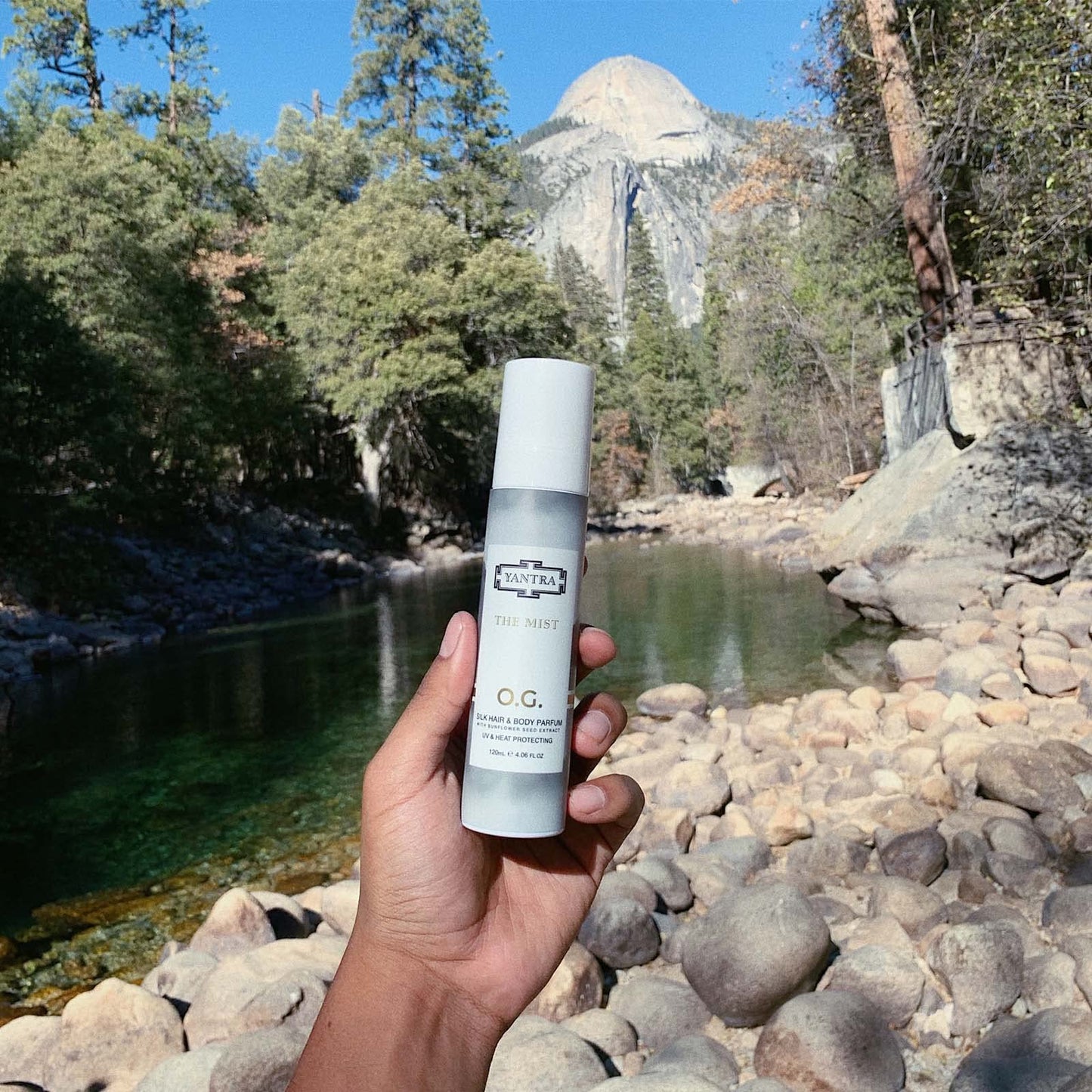 Yantra Beauty The Mist Silk Hair & Body Perfume - Hydrating Thermal Protector Fragrance - Texturizing, Conditioning Spray for Enhancing Volume