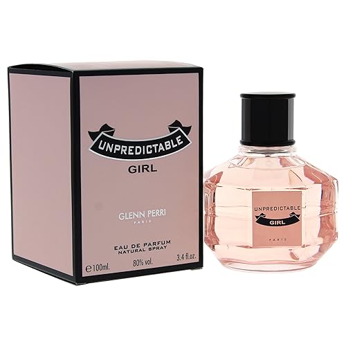 Glenn Perri Unpredictable Girl for Women Eau de Parfum Spray, 3.4 Ounce