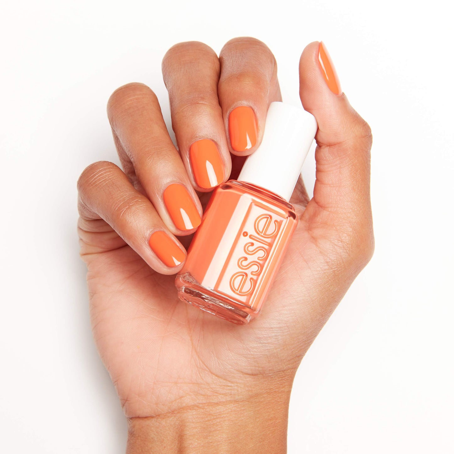 essie Nail Polish, Summer 2020 Sunny Business Collection, Vibrant Tangerine Nail Color With A Cream Finish, any-fin goes, 0.46 Fl Ounce Beauty & Personal Care essie