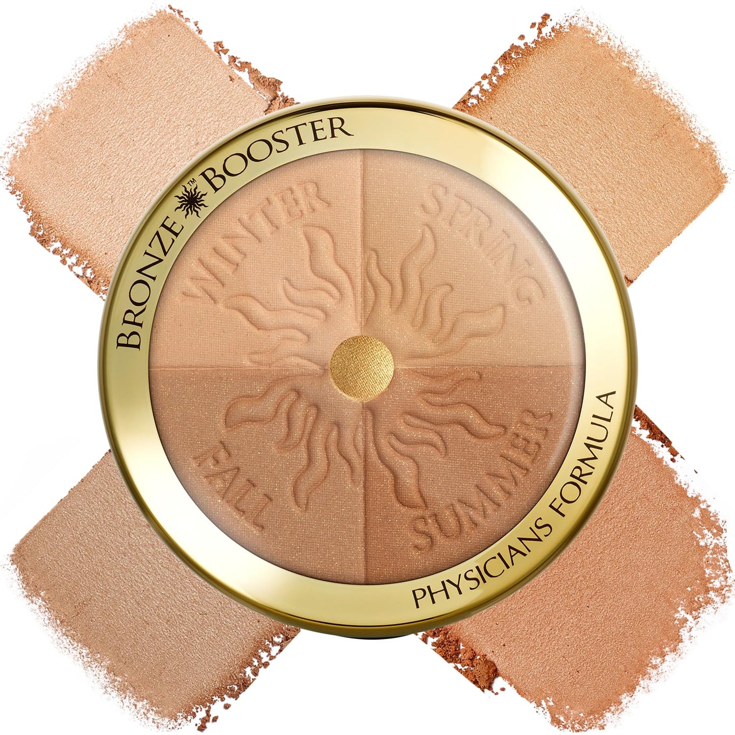 Physicians Formula Bronze Booster Glow-Boosting Season-to-Season, Customizable Seasonal Glow Glow, Lasting Tan Boost, Hypoallergenic Powder