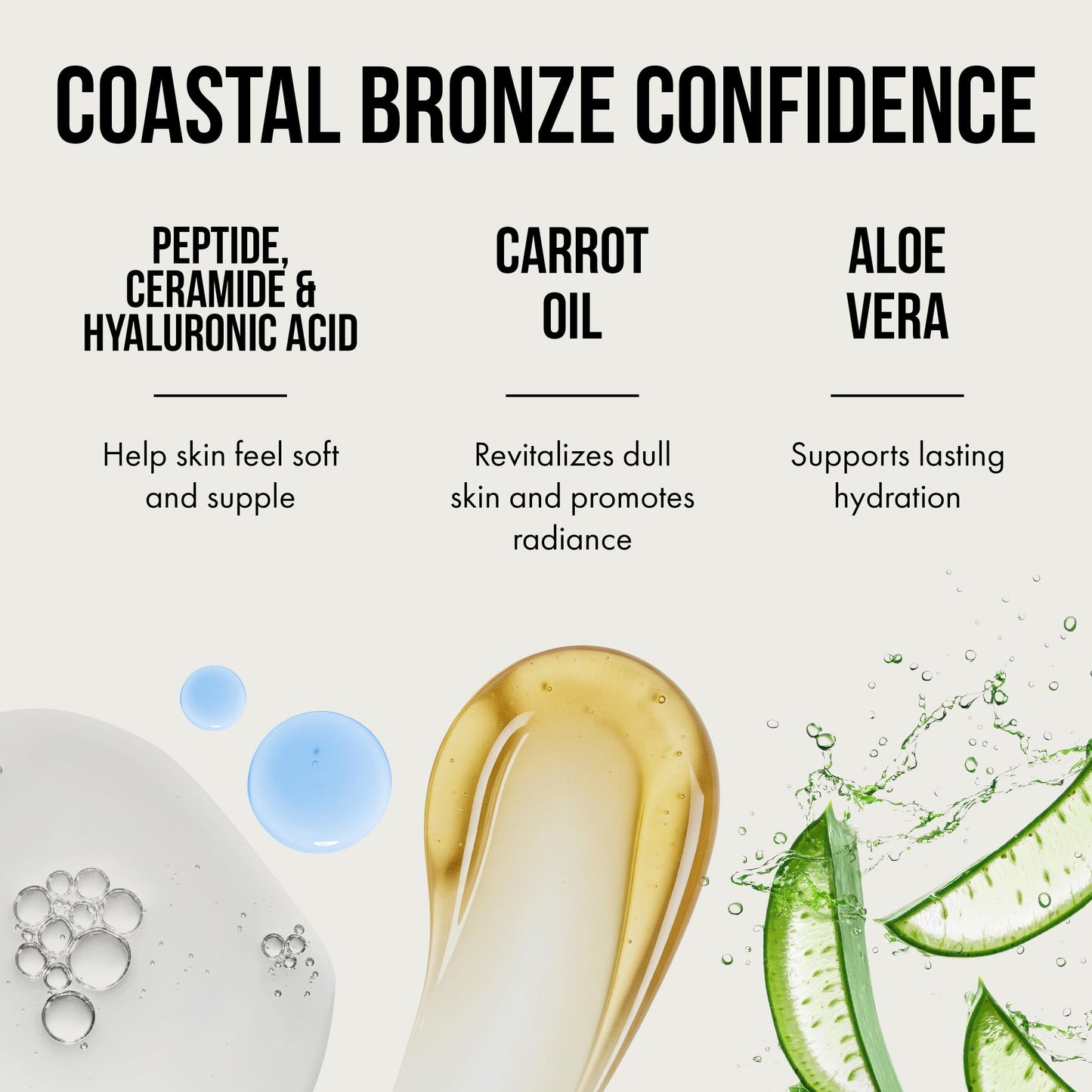 Tan Asz U Boats & Glows Tanning Lotion, Posh Dark Indoor/Outdoor Double Dip Bronzer with Aloe Juice Base, Peptides, Ceramides & Hyaluronic Acid, 13.5