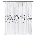 Carnation Home Fashions FSC-DO Dots Fabric Shower Curtain, Multi