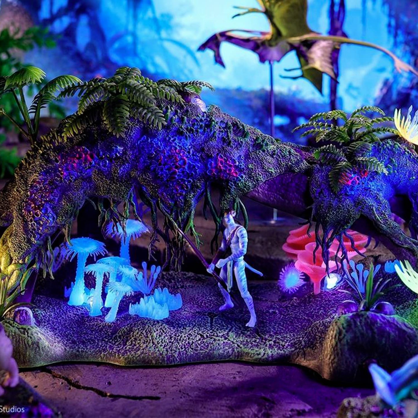 McFarlane - Avatar - World of Pandora DLX Set - Omatikaya Rainforest with Jake Sully