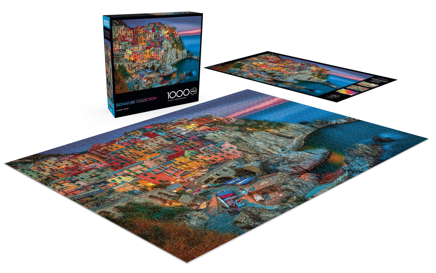 Buffalo Games 1000-Piece Jigsaw Puzzle – Peter Stewart Cinque Terre, Challenging Adult Puzzle for Game Nights, 26.75" x 19.75"