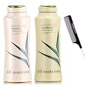 All-Nutrient RESTORE Shampoo & Conditioner DUO SET, Repairs Dry-Damaged Hair (w/Sleek Comb) UV+ Color Protection, 100% Vegan (25 oz + 25 oz LARGE DUO