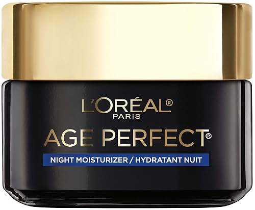 L'Oreal Paris Age Perfect Cell Renewal Night Cream, 1.7 oz - Radiant & Vibrant Skin, Salicylic Acid