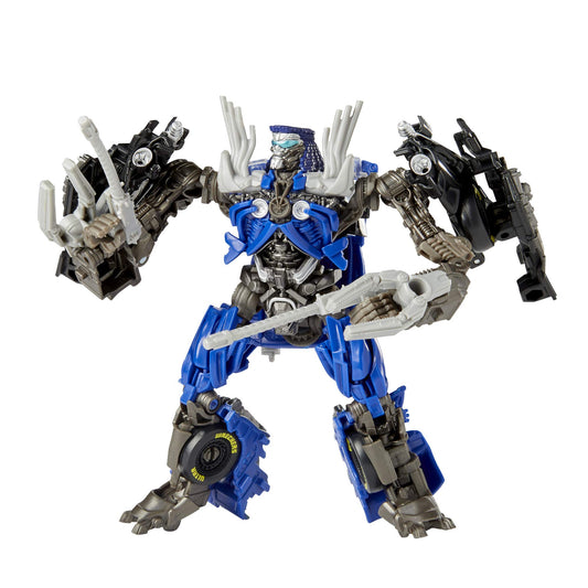 Transformers Toys Studio Series 63 Deluxe Class Dark of The Moon Movie Topspin Action Figure - Kids Ages 8 and Up, 4.5-inch