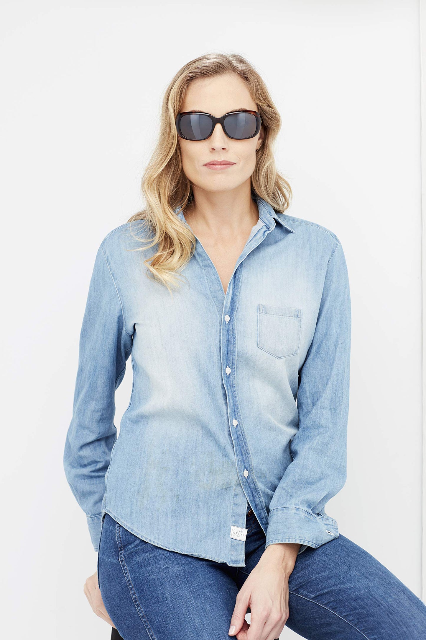 Revo Womens Polarized Sunglasses Paxton Round Frame 56 mm, Black Frame, Graphite, RE 1039