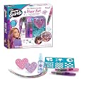 Shimmer ‘n Sparkle Glitter and Glam Metallic Hair Art Set with Hair Chalk Pens and Hair Gems by Cra-Z-Art