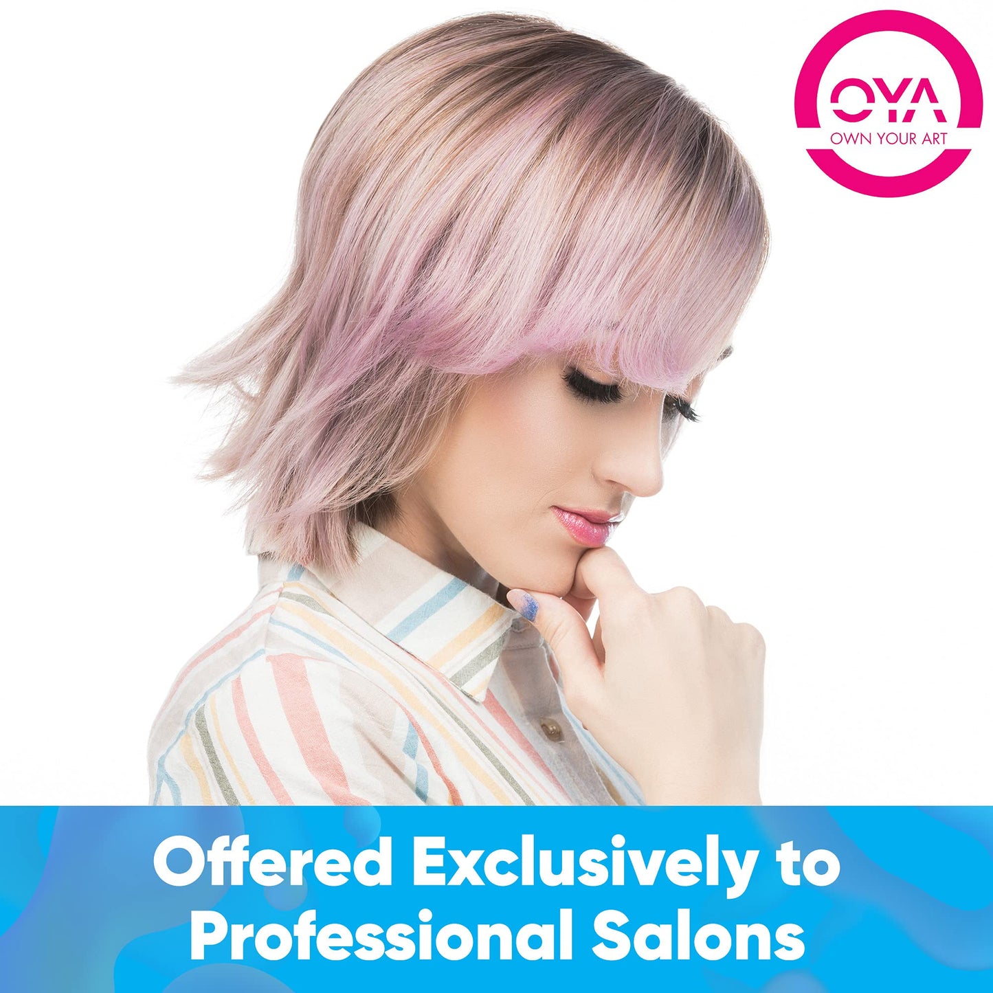 OYA REFINE Flexi-Hold Hairspray - Lightweight Flexible Hold Finishing Hair Spray for Fine Medium Hair - Volumizing Fast Drying Aerosol Shaper for All