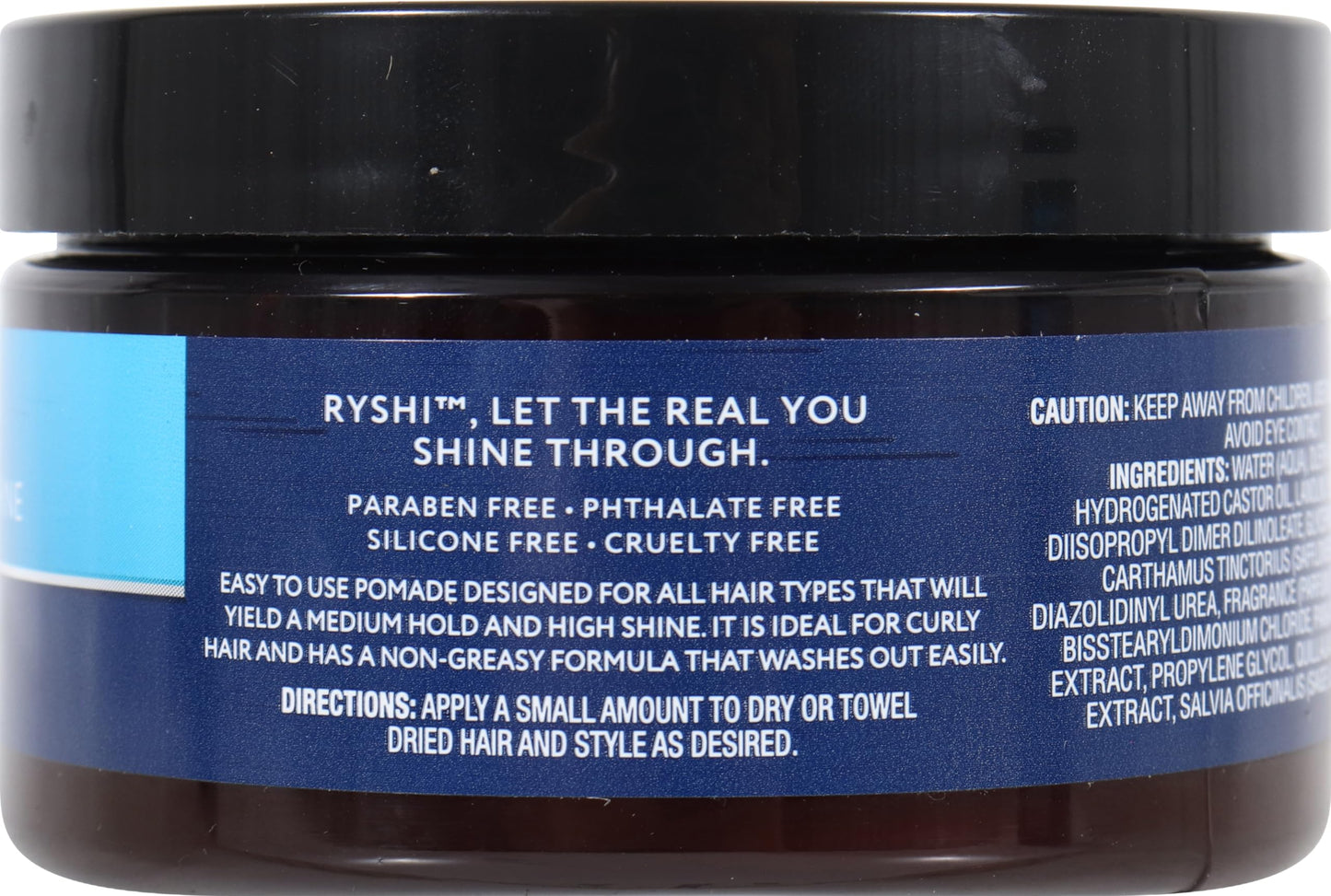 Rite Aid Ryshi Pomade - 3.75 oz For All Hair Types, Shine and Hold, Clean Cut, Classic Look
