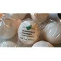 3 Large, Luxury Bath Bomb Fizzies 5 Oz Each Handmade in The USA with Natural Ingredients, Shea and Cocoa Butter, Great for Dry Skin (Strawberries…