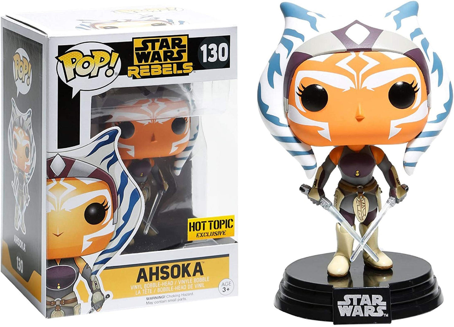 Funko Pop Star Wars Rebels Ahsoka Tano Exclusive Vinyl Bobblehead Figure