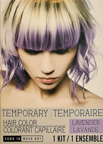 Temporary Hair Color, Lavender, 1 Kit