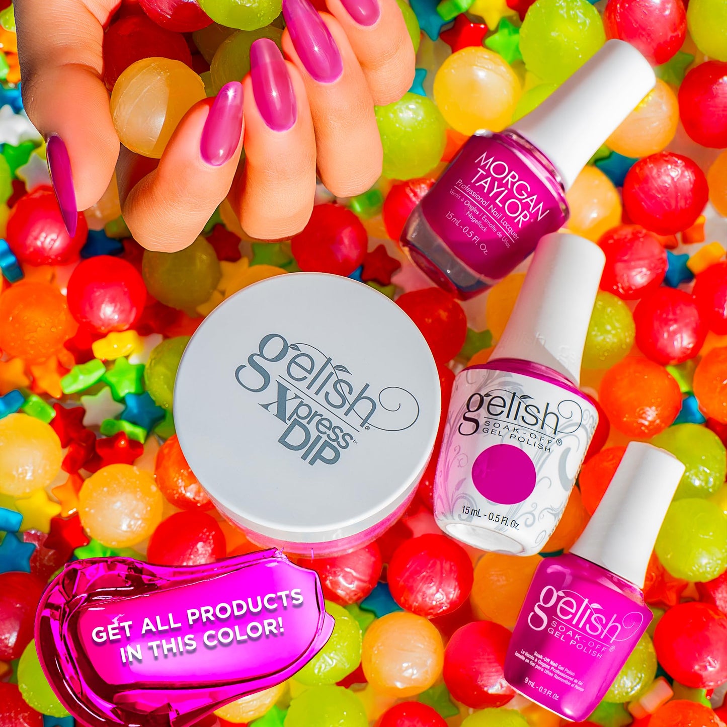 Morgan Taylor Summer Collection Keep It Juicy - 15mL Professional Lacquer, Chip-Resistant, Fast-Drying, Long-Lasting, High-Shine Finish, Perfect Beauty & Personal Care Morgan Taylor