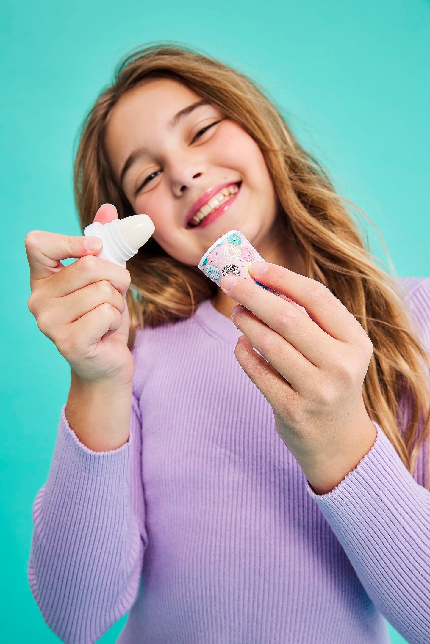iscream Yummy Milk Shake Shaped Strawberry Scented Lip Balm