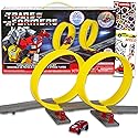 Transformers Race Track and Toy Car Set - Bundle with Racecar Play Set with Toy Cars, Track, Stickers, More | Transformers Racing Kit for Boys