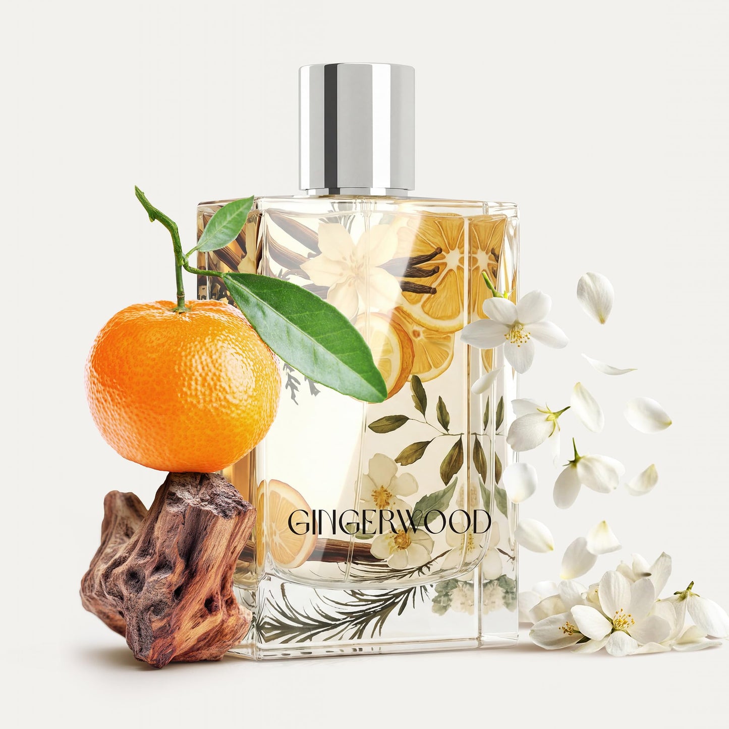 Kumbra With Love Gingerwood Eau de Parfum 100ML - Woody Perfume For Women - Long-Lasting Scent with Jasmine, Mandarin, Ginger, Orange & Sandalwood Beauty & Personal Care Kumbra With Love